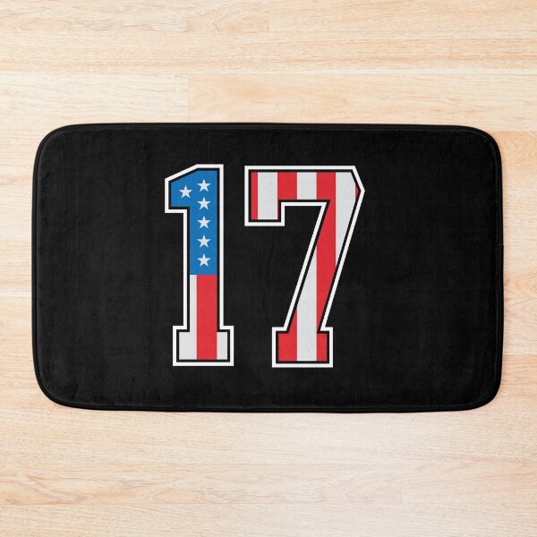 Item preview, 17 American Classy Numbers seventeen United States Flag designed and sold by Urosek.