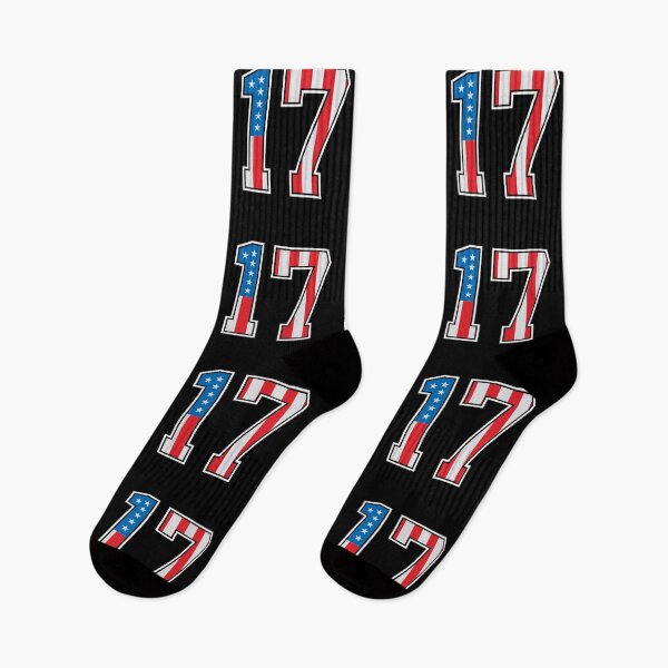 Item preview, 17 American Classy Numbers seventeen United States Flag designed and sold by Urosek.