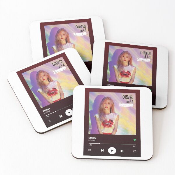 Item preview, LOONA KIMLIP Spotify Themed Playback Screen designed and sold by neveroneArt.