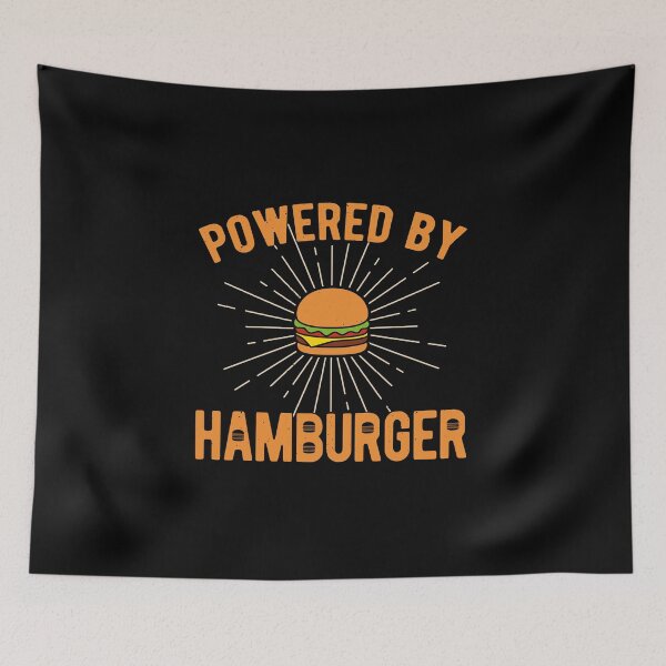 Artikelvorschau, Lustiger Hamburger entworfen und verkauft von artworkbyrihen.