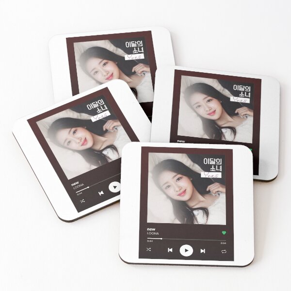 Item preview, LOONA YVES Spotify Themed Playback Screen designed and sold by neveroneArt.