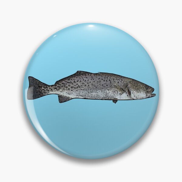 Item preview,   Spotted Sea Trout Black Alternate  Design. designed and sold by designsasstultd.