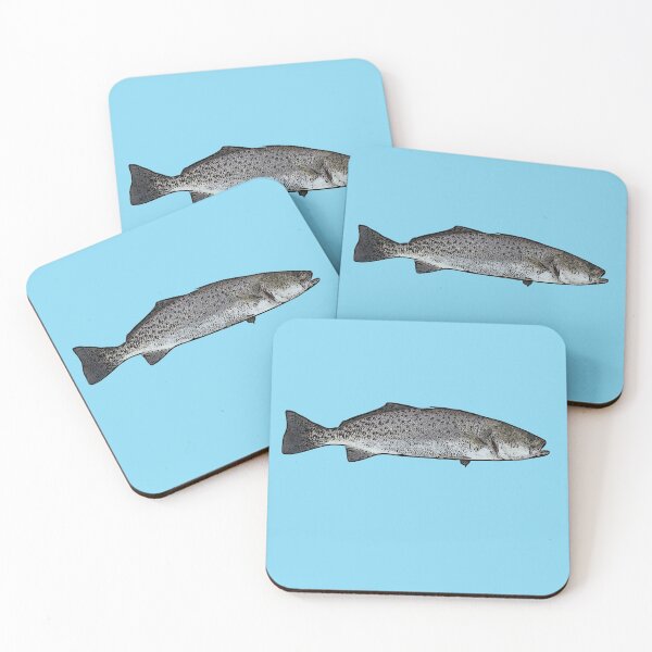 Item preview,   Spotted Sea Trout Black Alternate  Design. designed and sold by designsasstultd.