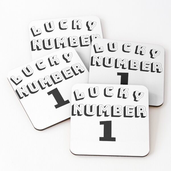 Item preview, Lucky number 1 designed and sold by EveBurbul.