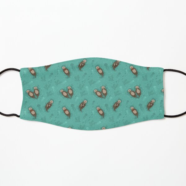 Sea Otter Pattern Kids Mask