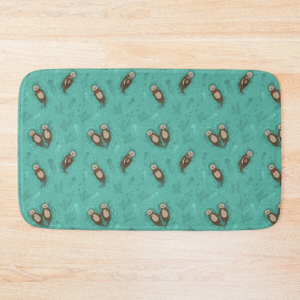 Item preview, Sea Otter Pattern, Sea Otter Seamless Pattern, Sea Otter designed and sold by graphic-genie.
