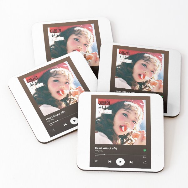 Item preview, LOONA CHUU Spotify Themed Playback Screen designed and sold by neveroneArt.