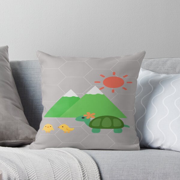 Item preview,  Turtle, chick, mountain, sun designed and sold by Chuvely.