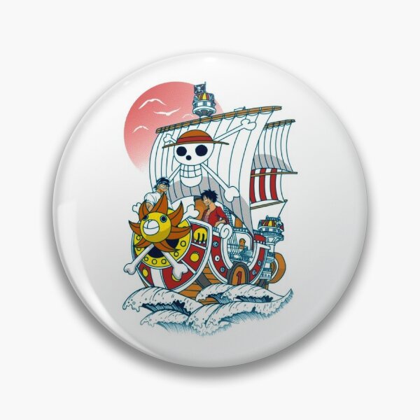 One Piece Thousand Sunny Boat Enamel Pin