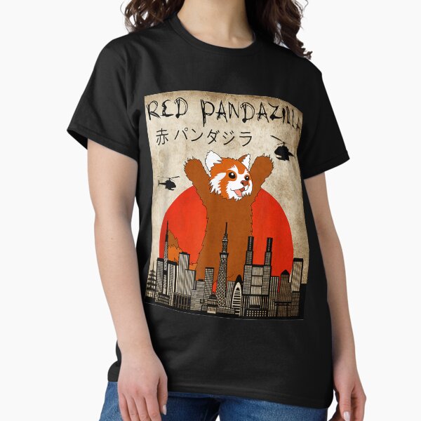 Item preview, Gift for Red Panda lover - Red Pandazilla  designed and sold by BaiHeng.