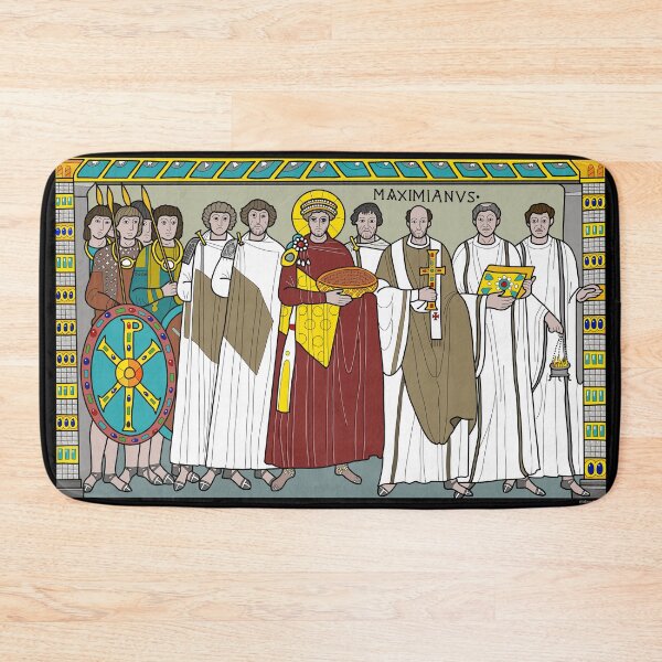 Item preview, Justinian, Byzantine Mosaic designed and sold by Heathcote Living.