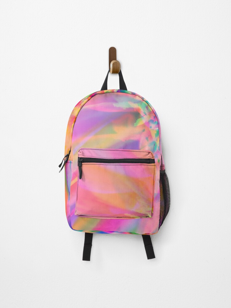 Thumbnail 1 of 3, Backpack, Colorful Abstract Flower designed and sold by Risingphx.