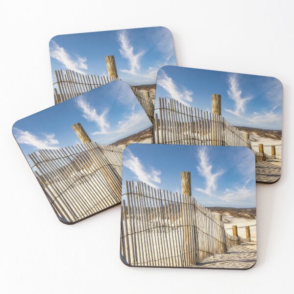 Item preview, Assateague Island Fence Art designed and sold by Joy Goldman.