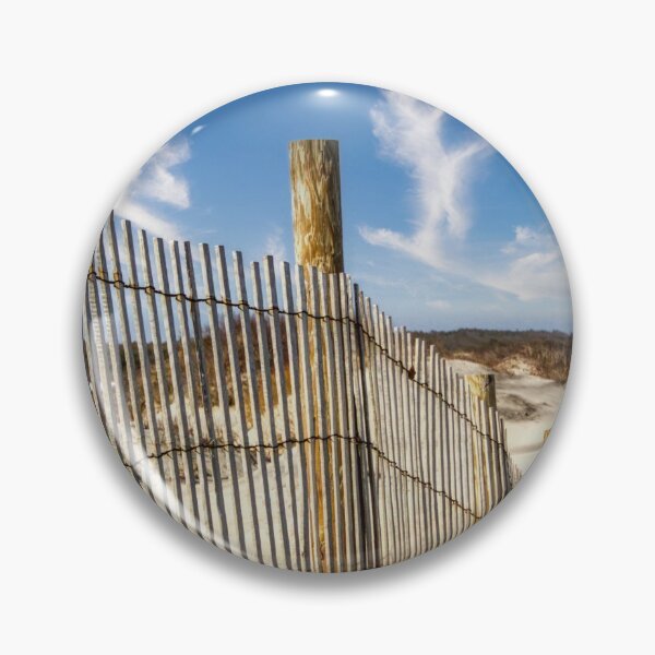 Item preview, Assateague Island Fence Art designed and sold by Joy Goldman.