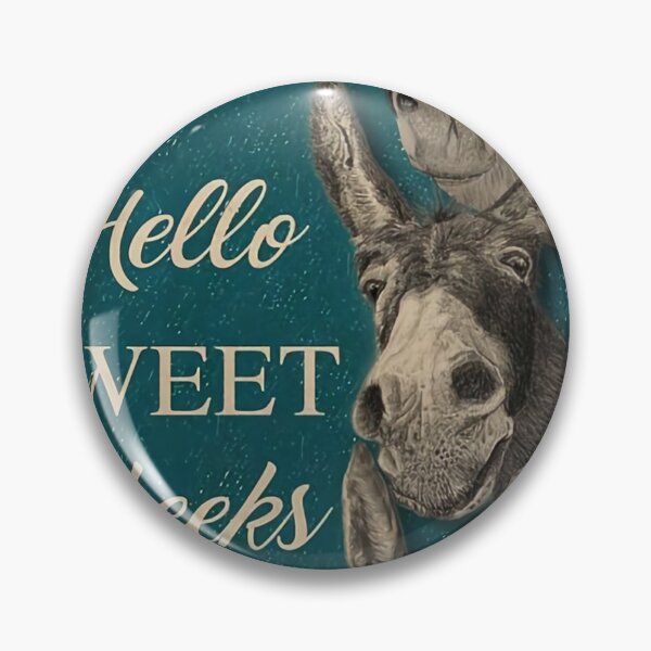 Item preview, Beauty Donkey Hello Sweet Cheeks designed and sold by faraspirre.
