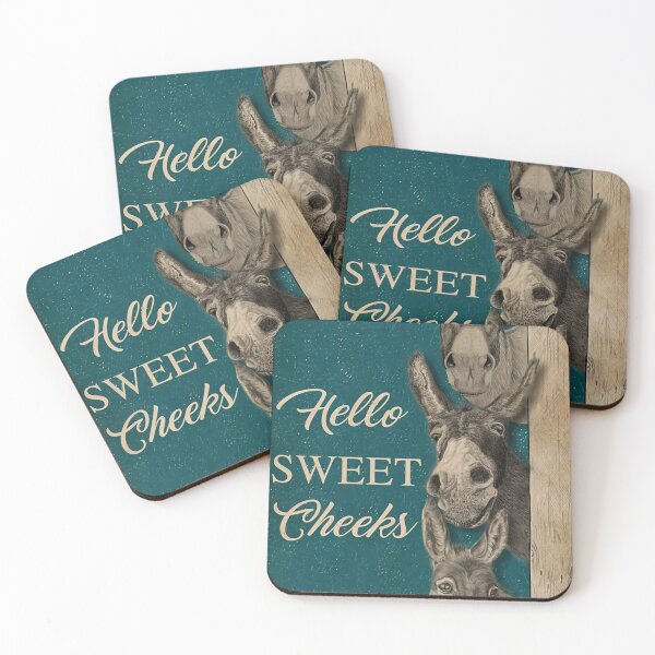 Item preview, Beauty Donkey Hello Sweet Cheeks designed and sold by faraspirre.