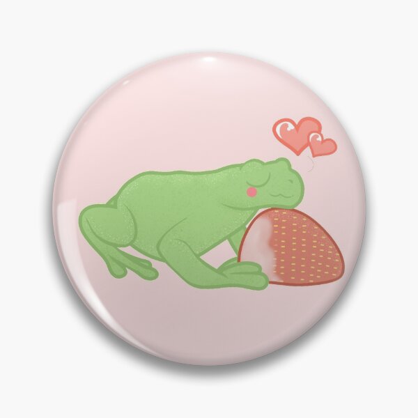Artikelvorschau, Erdbeer-Liebesfrosch. entworfen und verkauft von miss melodyy.