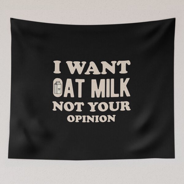 Item preview, Funny Oat Milk designed and sold by artworkbyrihen.