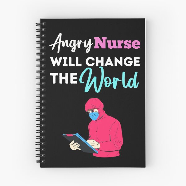 Item preview, Angry Nurse Will Change The World designed and sold by ROSACALDOR.