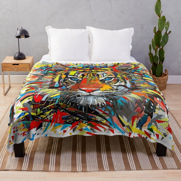 Item preview, Tiger colorful 2 designed and sold by nataliakuruch.