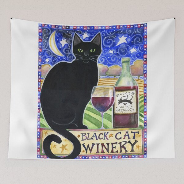 Item preview, Beautiful Black Cat Winery designed and sold by faraspirre.