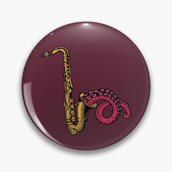 Item preview, Saxophone Octopus designed and sold by SKAMERgraphics.