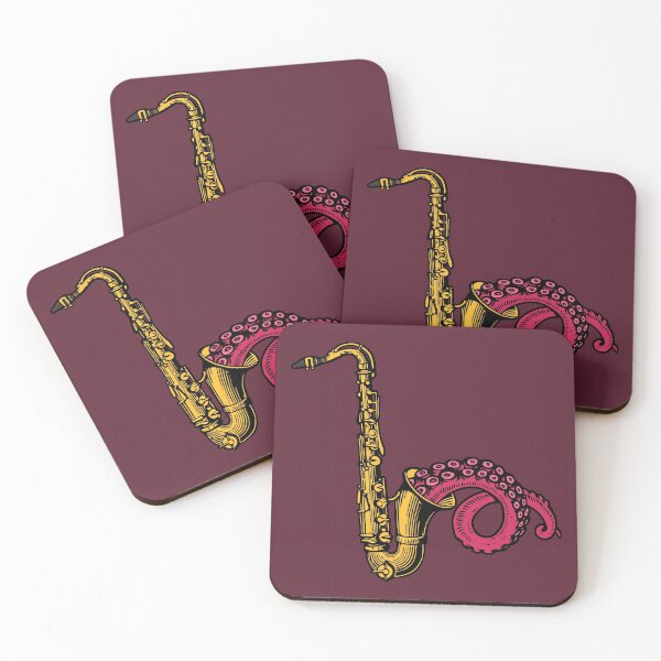 Item preview, Saxophone Octopus designed and sold by SKAMERgraphics.