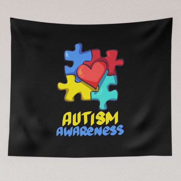 Item preview, Autism Awareness Heart Puzzle Gift designed and sold by TTFMerch.