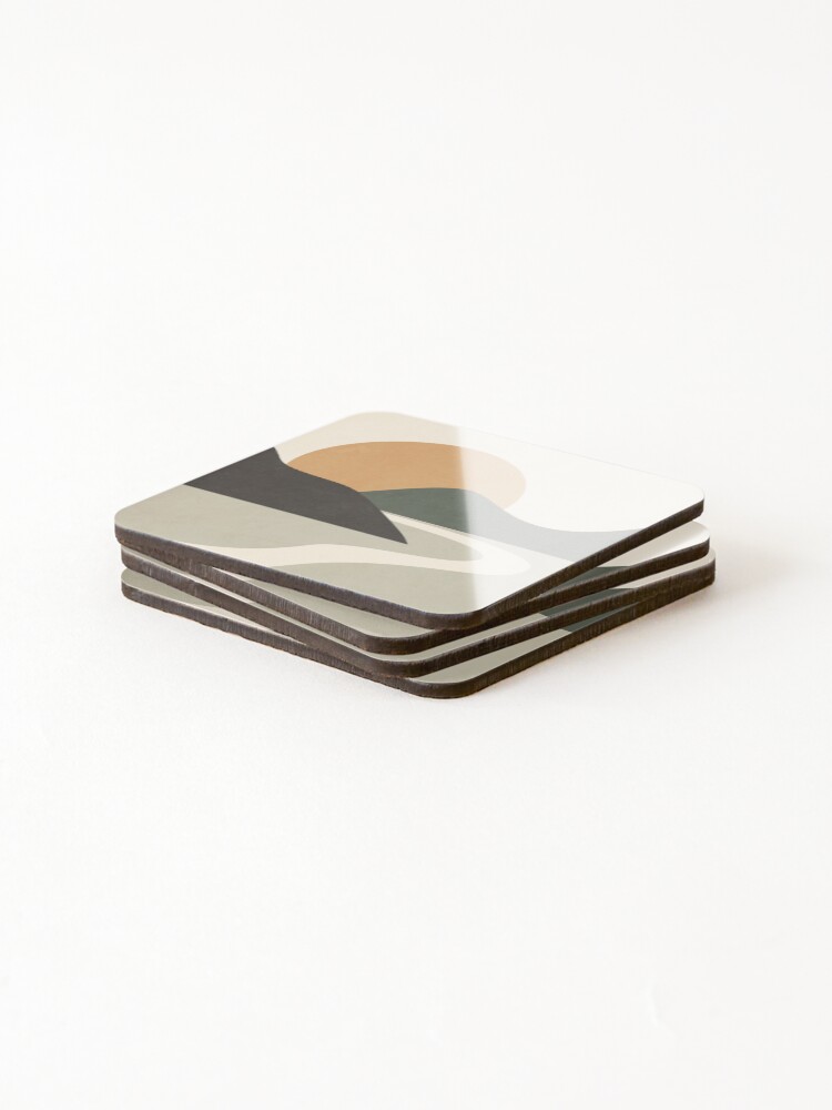 Thumbnail 4 of 5, Coasters (Set of 4), ABSTRACT ART 9 designed and sold by MyFavoriteArts.