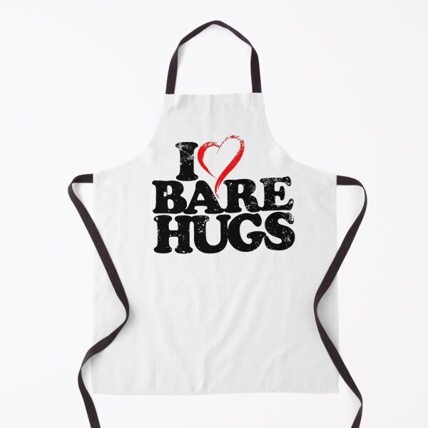 Item preview, I Love Heart Bare Hugs Naturist Nudist Lifestyle designed and sold by NaturistGifts.
