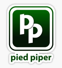 Pied Piper New Logo Shirt for Tech Crunch Disrupt Sticker