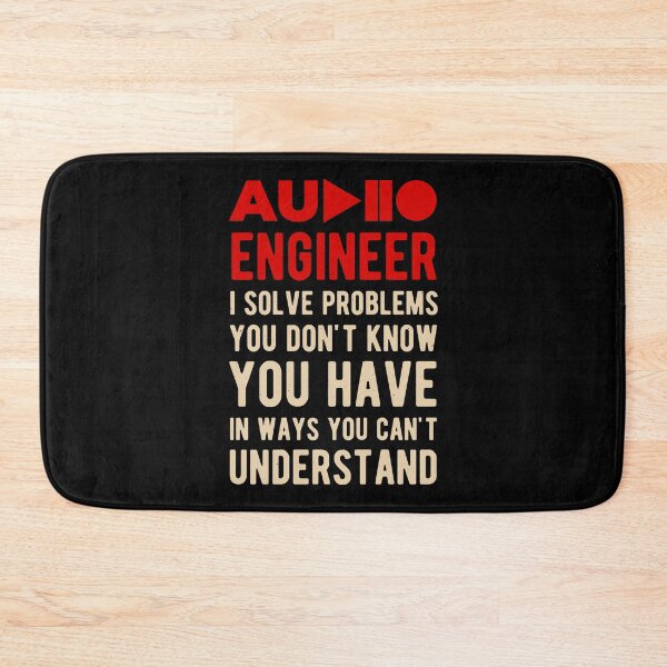 Item preview, Funny Audio Engineer designed and sold by artworkbyrihen.