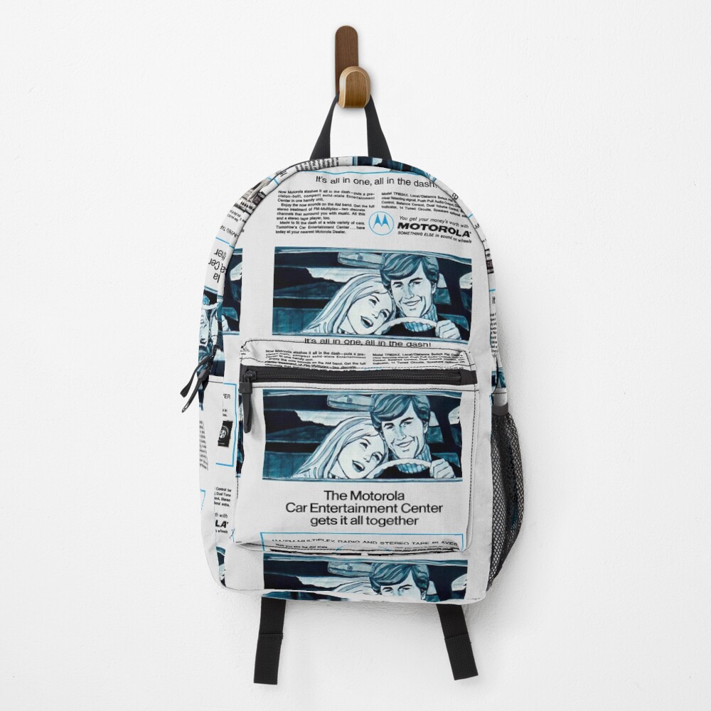 Item preview, Backpack designed and sold by ThrowbackAds.