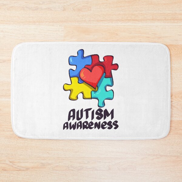 Artikelvorschau, Autismus-Bewusstseins-Herz-Puzzle-Geschenk entworfen und verkauft von TTFMerch.