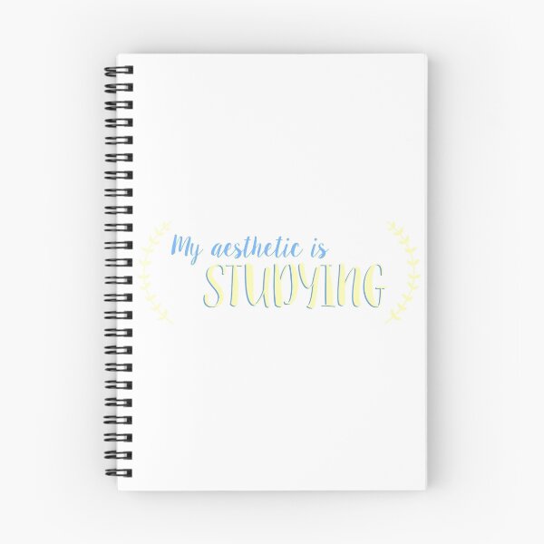 Item preview, My Aesthetic is Studying -- Blue + Yellow designed and sold by platoh.