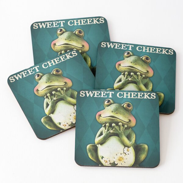 Item preview, Frog Why Hello Sweet Cheeks Have A Seat designed and sold by faraspirre.