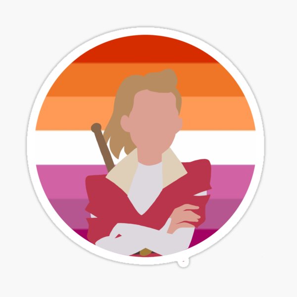 Adora Lesbian Flag Sticker For Sale By Ajmacleay Redbubble 7087