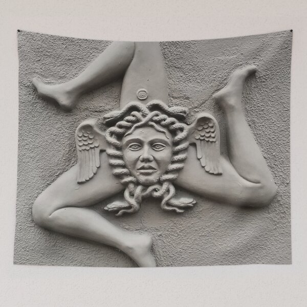 Item preview, Trinacria - Medusa - relief designed and sold by frovin.