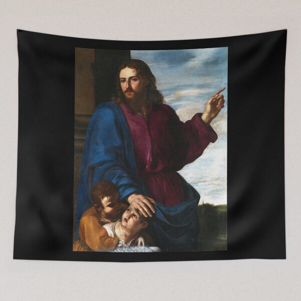 Item preview, Christ Blessing the Children - Artemisa Gentileschi - c1624 designed and sold by CrankyOldDude.