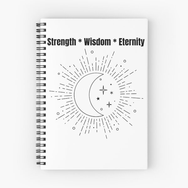 Item preview, Strength Wisdom Eternity designed and sold by InsideOutSox.