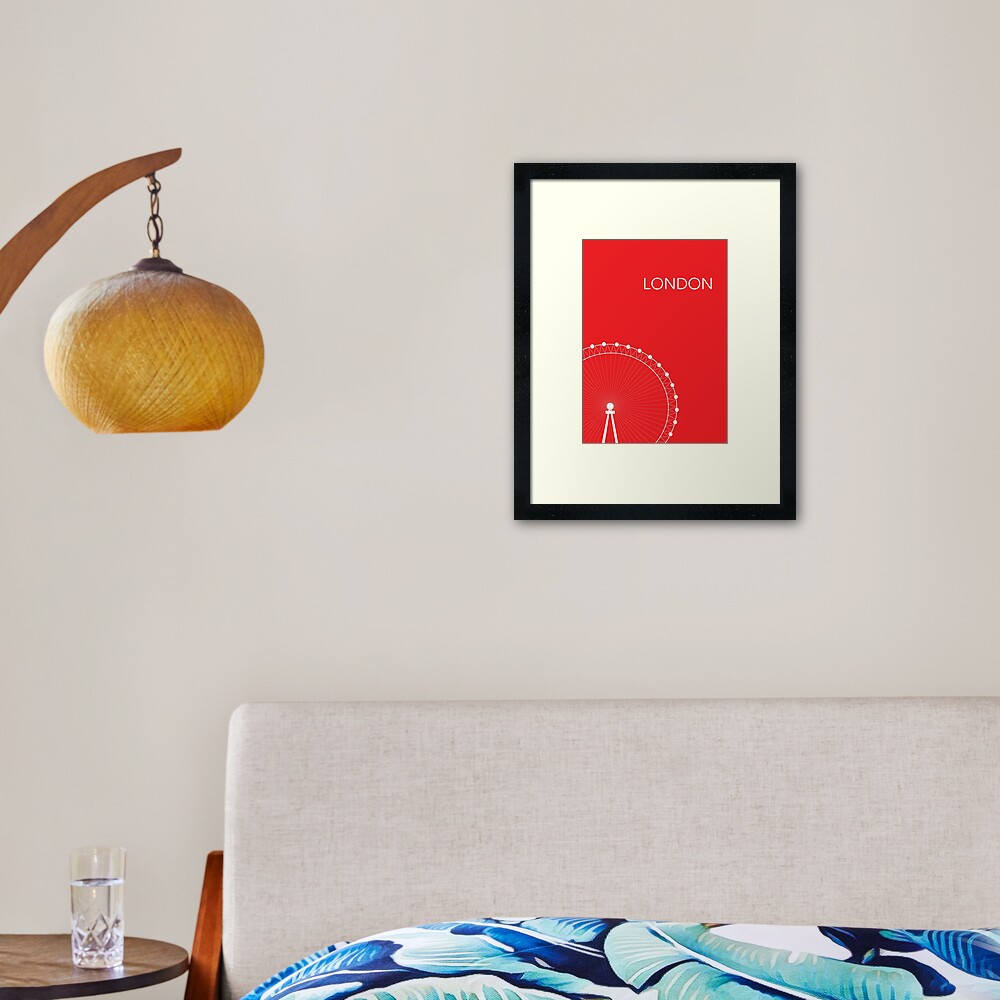 London Framed Art Print