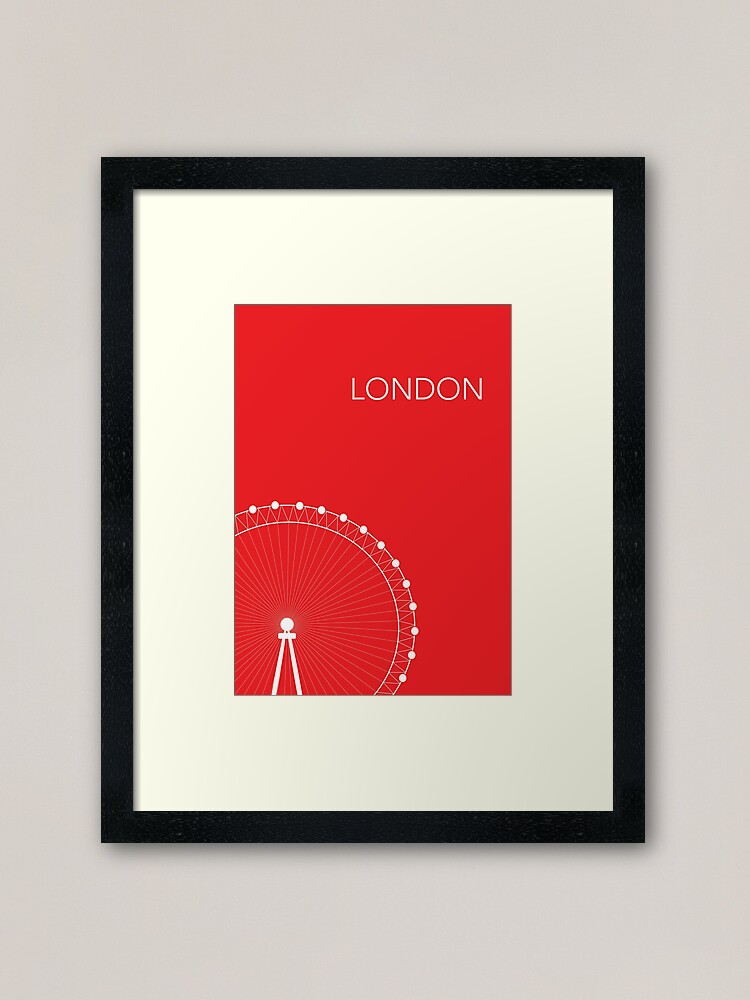 Alternate view of London Framed Art Print
