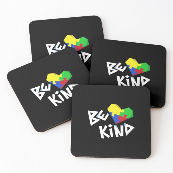 Item preview, Autism Awareness BE KIND Heart Puzzle Gift designed and sold by TTFMerch.