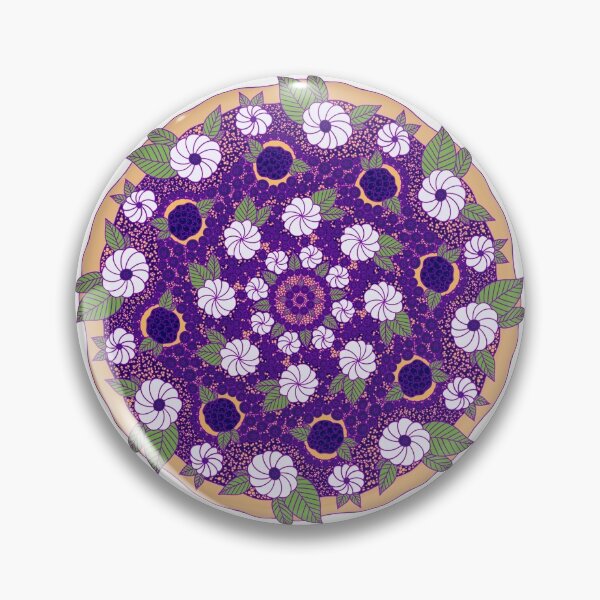Item preview, Blueberry Pie Mandala designed and sold by illustratedghul.
