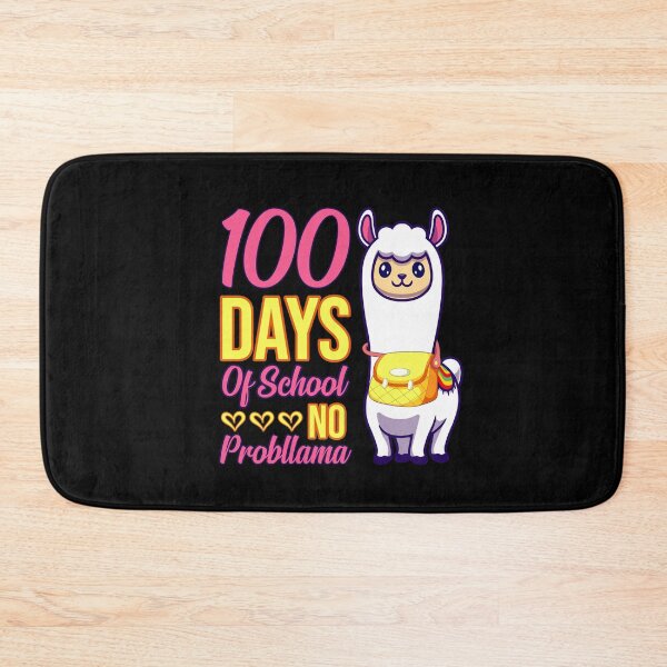 Item preview, 100 Days of School 2021 Tee No Probllama Llama 100th Day designed and sold by wackodesign.