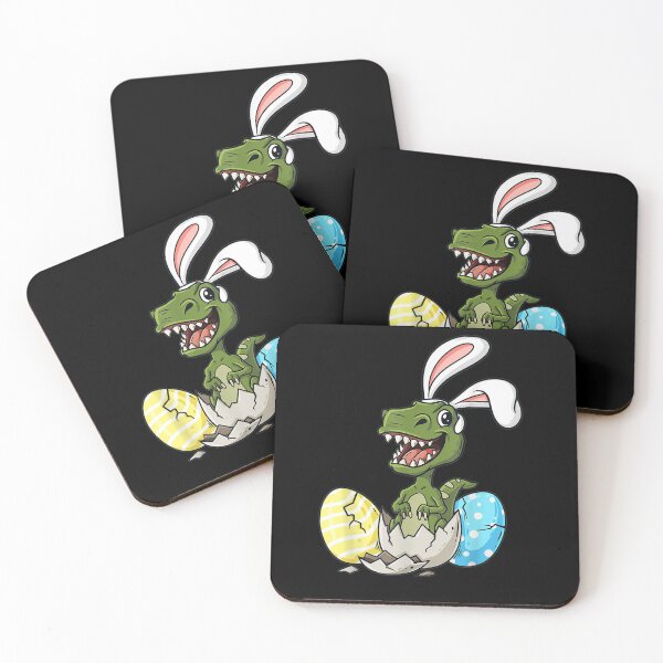 Item preview, Easter Day T Rex With Bunny Ears Eggs Funny Boys Girls Kids designed and sold by joandinkelSH.