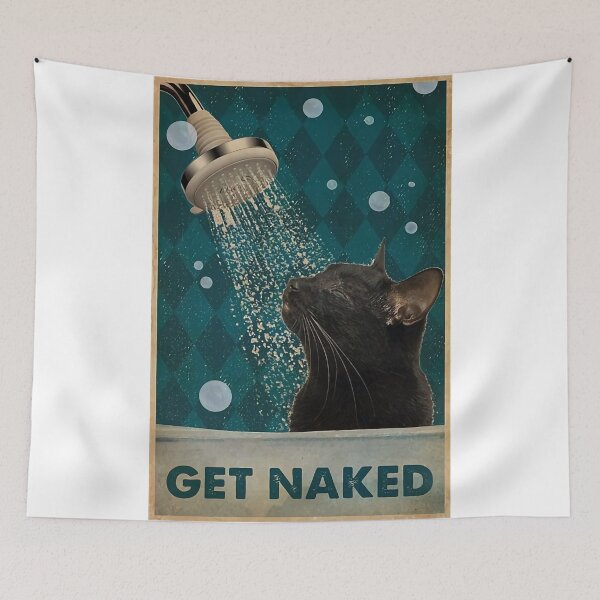 Item preview, Nice Black Cat Get Naked designed and sold by faraspirre.