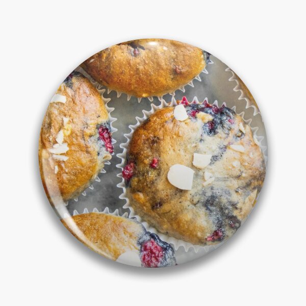 Item preview, raspberry and almond muffin designed and sold by Tanya Grenier.