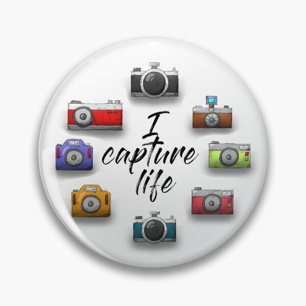 Item preview, I Capture Life, Photo Cameras, Photographer (2021-3-ICL-1) designed and sold by NY-Prints-USA.