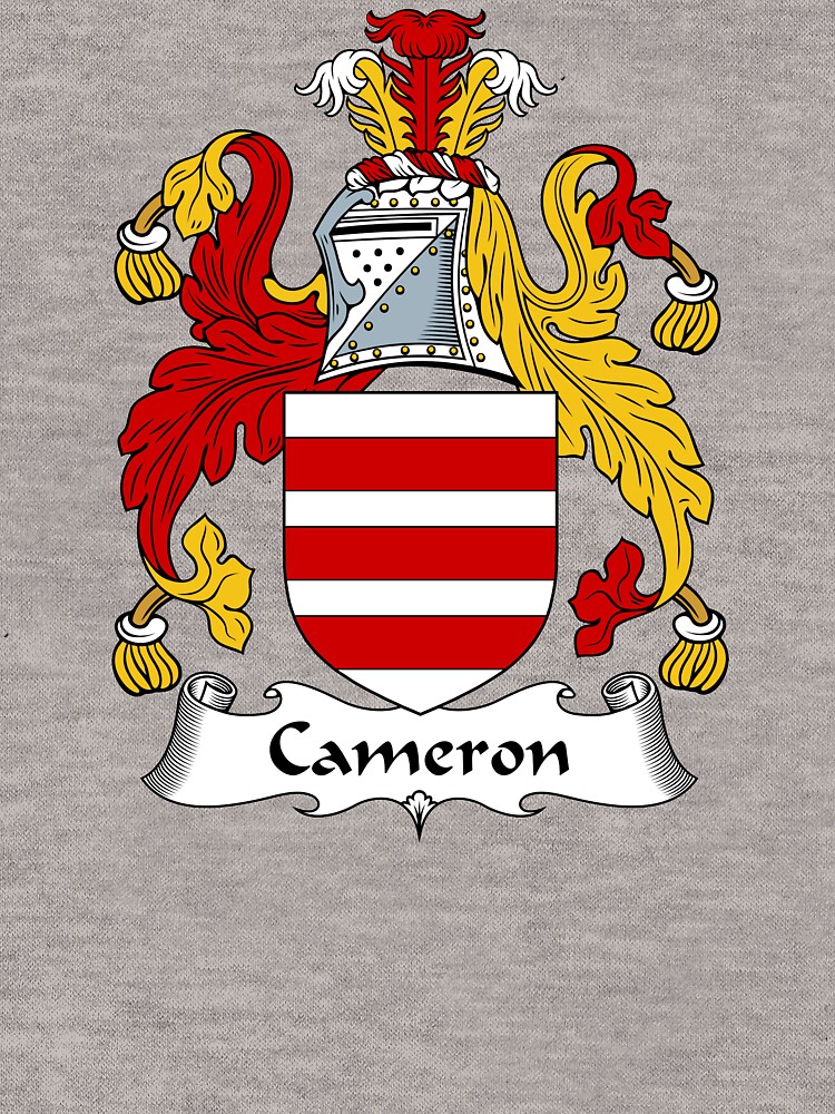 "Cameron Coat of Arms / Cameron Family Crest" Lightweight Hoodie for ...